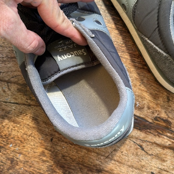 Saucony Men Sneakers, Grey on grey size14
(S2866-169) sneakers jazz low pro - Picture 8 of 9